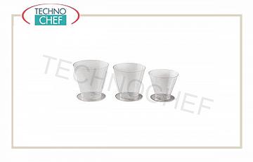 tasses jetables Emballez 100 pièces en verre Ml 70