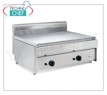 Cuiseur de tasses GAZ COMPTOIR, avec 2 ZONES DE CUISSON avec COMMANDES INDÉPENDANTES CUISINIÈRE À GAZ DE COMPTOIR PROFESSIONNELLE, avec plaque 800x590 mm, 2 ZONES DE CUISSON avec COMMANDES INDÉPENDANTES, puissance calorifique Kw.14,00, Poids 76 Kg, dim.mm.800x700x500h