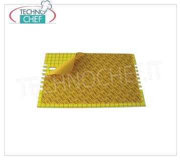 Technochef - Pack de 6 pièces de plaques adhésives pour FT40-FT80