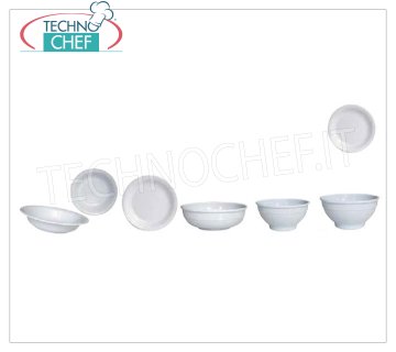 Technochef - MELAMINE DISHES SERVICE, K Line, GLOSSY Finish Assiette plate en mélamine, K Line, finition brillante, diamètre 230 mm.