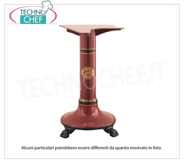 BERKEL - Piédestal rouge pour trancheur à volant B116 / B116A / B116SA Socle de support en fonte vernie rouge pour trancheur à volant Mod.B116 / B116A / B116SA, poids 75 kg, dim. Mm.685x555x790h mm