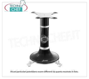 BERKEL - Support noir pour trancheuse à volant B3 / TRIBUTE / B114 Socle de support en fonte vernie noire pour trancheur à volant modèle B3 / TRIBUTE / B114, poids 45 kg, dim.mm.580x580x780h