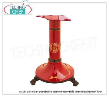 BERKEL - Socle B2 rouge pour trancheuse à volant mod. B2 Socle support en fonte peinte rouge pour trancheuse à volant B2, poids 65 kg, dim.mm.400x500x800h