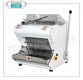 Coupe-pain électrique avec couvercle pour pains à croûte douce, longueur max 42 cm