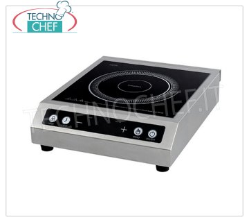 TECHNOCHEF - Plaque de cuisson à induction de table, surface inductive Ø 120÷260 mm, modèle RT350PROTOUCH