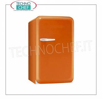 Réfrigérateur Minibar pour chambre d'hôtel, lt.40 Minibar pour chambre d'hôtel, look années 50, version avec charnières pour ouverture de porte à droite, capacité nette 40 l, V 230/1, Kw 0,07, dim. mm. 405x520x715/730h