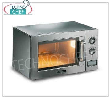 PANASONIC - Four à micro-ondes professionnel mod. NE1027, Chambre pour Bacs GN 1/2, Puissance 1000 W, COMMANDES MANUELLES