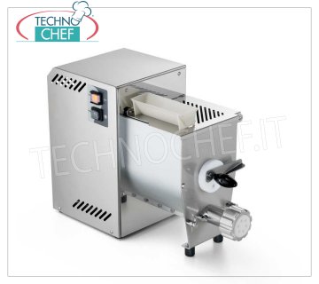 Technochef - MACHINE À PÂTES FRAÎCHES EXTRUDÉES avec RÉSERVOIR 2,1 Kg, Professionnel, Mod.SINFONIA2 Machine à pâtes fraîches extrudées pour table, avec bol pour 2,1 Kg de pâte, rendement horaire Kg 4,2, V.230 / 1, Kw.0,37, poids 28 Kg, dim.mm.263x577x407h