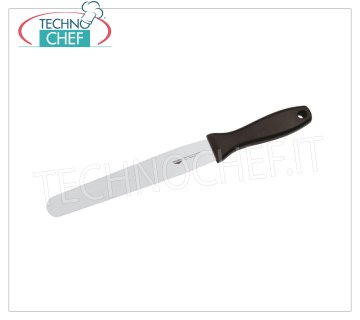 PADERNO - Pâtisserie Pâtisserie Inox cm 22, Mod.83862 Spatule à pâtisserie en acier inoxydable avec manche en polypropylène, 22 cm.