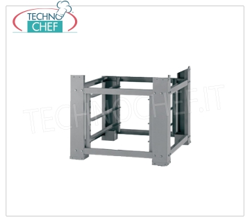 Support en acier peint Support en acier peint pour fours à pâtisserie Mod PFB et PFE, Poids 50 Kg, dim.mm.1010x1560x860h