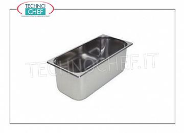 Bassin en acier inoxydable, capacité 5,0 lt