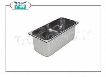 Bassin en acier inoxydable, capacité 6,5 lt