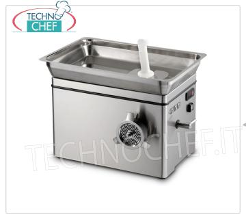 Technochef - HACHOIR À VIANDE RÉFRIGÉRÉ, avec BOUCHE 32, RENDEMENT 650 Kg / h, mod. TC32NEVADA HACHOIR À VIANDE RÉFRIGÉRÉ, avec BOUCHE 32, marque SIRMAN, RENDEMENT 650 Kg / h, Professionnel, industriel, V.230 / 1, Kw. 1,84, Poids 60 Kg, dim.mm.637x455x447h