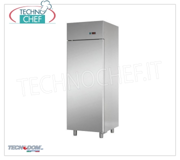 TECNODOM - Armoire congélateur-congélateur 1 porte, lt.600, Mod.AF06EKOMBT Congélateur-Congélateur Armoire 1 porte, marque TECNODOM, structure en acier inoxydable, capacité 600 litres, basse température -18°/-22°C, réfrigération ventilée, V.230/1, Kw.0,65, Poids 110 Kg, dim. mm.710x700x2030h