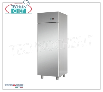 TECNODOM - Congélateur-Congélateur Armoire 1 porte, 700 l, PÂTISSERIE, Température négative Armoire Congélateur-Congélateur 1 porte, marque TECNODOM, avec structure en acier inoxydable, capacité de 700 litres, basse température -18°/-22°C, réfrigération ventilée, PLAQUES DE PÂTISSERIE mm 600x400, V.230/1, Kw.0, 65, Poids 132 Kg, dim.mm.710x800x2030h