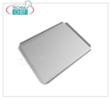 Plateaux Gastronomiques en Aluminium PERFORÉ Bord Évasé, Coins Ouverts, Épaisseur 15/10,