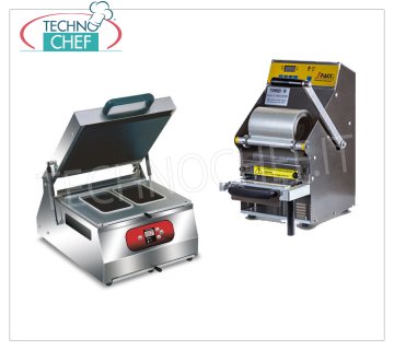 Machine à sceller manuelle pour barquettes 