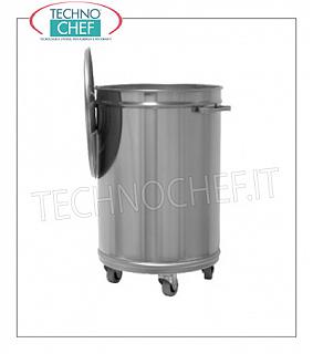 Poubelles en acier inoxydable