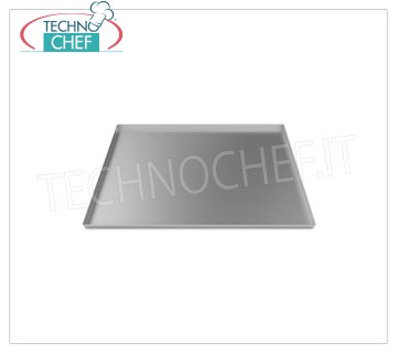 Unox - PLATEAU EN ACIER INOXYDABLE mm 600x400, mod.TG450 PLATEAU PLAT EN ACIER INOXYDABLE, mm 600x400x20h