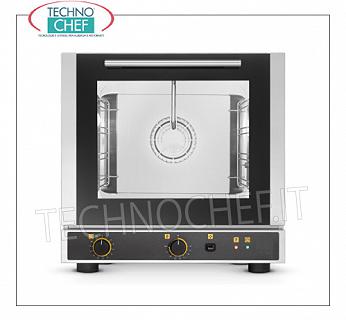 Tecnoeka - FOUR À CONVECTION Électrique avec BOUTON VAPEUR pour 4 plateaux 429x345 mm, mod. EKF423UD FOUR ÉLECTRIQUE À CONVENTION Ventilé avec BOUTON POUSSOIR À VAPEUR, chambre de cuisson pour 4 plateaux de 429x345 mm, COMMANDES ÉLECTROMÉCANIQUES, V.230 / 1, Kw.2.9, poids 38 kg, dim. Externe.mm.590x703x590h