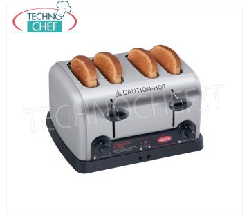 TECHNOCHEF - Grille-pain éjecteur 4 tranches, Mod.TPT230/4