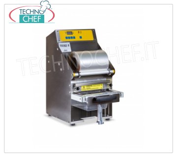 TECHNOCHEF - Thermoscelleuse semi-automatique pour barquettes, Mod.TSS102-R