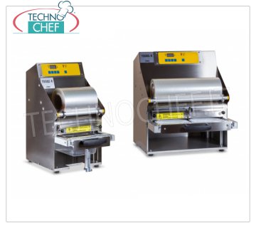 Machine à sceller semi-automatique pour barquettes 