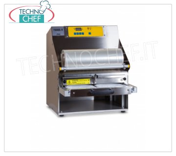 TECHNOCHEF - Thermoscelleuse semi-automatique pour barquettes, Mod.TSS105-R