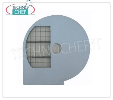 Disque pour Cubetta épaisseur 14 mm Disque pour couper en dés, épaisseur de coupe 14 mm, cubes d'environ 14 mm, en combinaison avec le disque de coupe DF