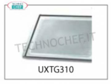 TECHNOCHEF - PLATEAU PLAT en ALUMINIUM PERFORÉ, Mod.TG310 PLATEAU PLAT ALUMINIUM PERFORÉ, mm 460x330x15H -- Prix unitaire indiqué, achetable par lot de 2