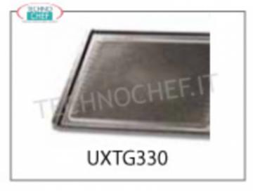 TECHNOCHEF - PLATEAU PLAT en ALUMINIUM PERFORÉ et TEFLON, Mod.TG330 PLATEAU PLAT EN ALUMINIUM PERFORÉ ET TÉFLONI mm 460x330x15H -- Prix unitaire indiqué, achetable par lot de 2