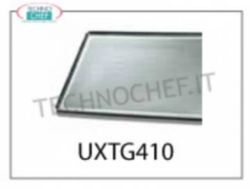 TECHNOCHEF - PLATEAU D'ALUMINIUM PLAT, Mod.TG410 PLAT ALUMINIUM PLATE, 600x400x15H - Prix unitaire indiqué, disponible en paquets de 2 pièces.