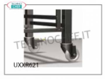 4 KIT DE ROUES, dont 2 avec frein, mod. XR621