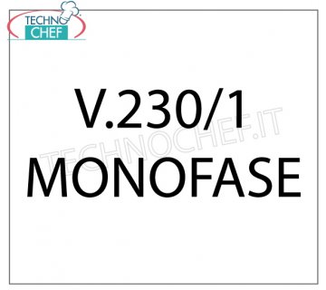 Version avec alimentation monophasée V. 230/1