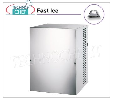 MACHINE À GLACE FAST ICE avec CUBES VERTICAUX de 140 Kg / 24 heures, sans DÉPÔT, Mod.VM350