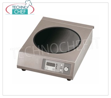 Technochef - PLAQUE INDUCTION pour WOK, Ø 300 mm, Mod.ICW35-S