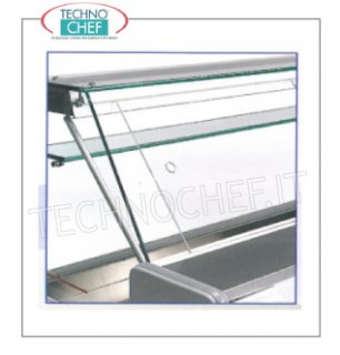 Fermeture côté opérateur avec portes coulissantes en plexiglas